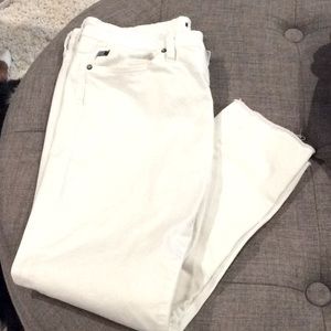 Dear John White ankle jeans